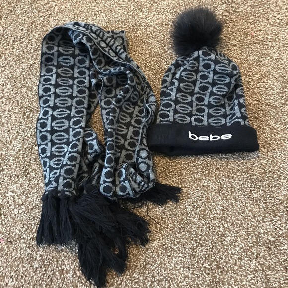 bebe Accessories - Bebe hat and scarf